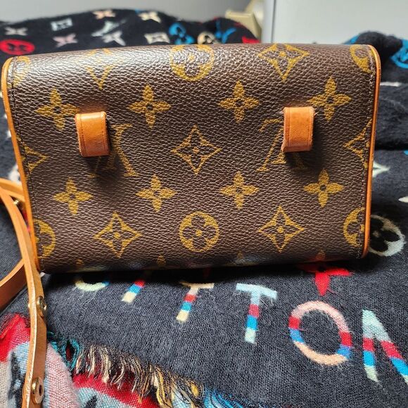 Louis Vuitton Monogram Tan and Brown Crossbody Bag - Picture 12 of 14